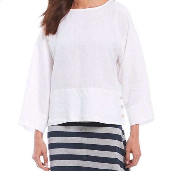 bryn Walker Tops - Bryn Walker Artist Linen Top size XL